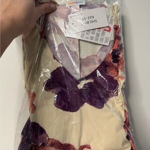 Lularoe Shelby - Floral V-Neck Poncho